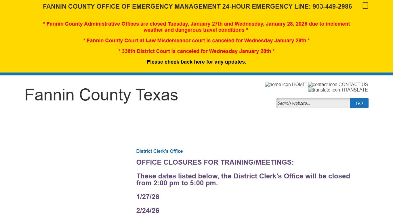 Fannin County, Texas